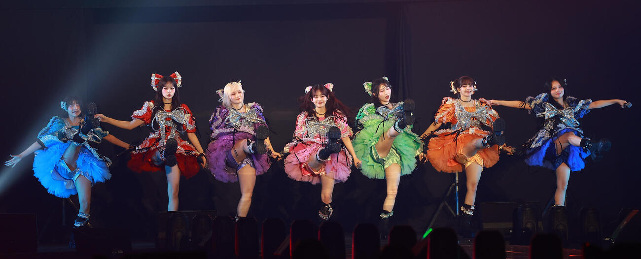 「CREATEs presents IDOL RUNWAY COLLECTION 2026 Supported by TGC」に登場したCANDY TUNE（撮影・野上伸悟）