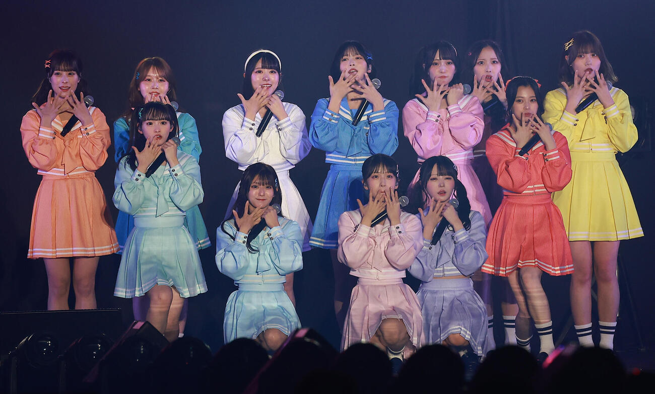 「CREATEs presents IDOL RUNWAY COLLECTION 2026 Supported by TGC」に登場した≒JOY（撮影・野上伸悟）