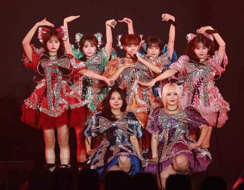 「CREATEs presents IDOL RUNWAY COLLECTION 2026 Supported by TGC」に登場したCANDY TUNE（撮影・野上伸悟）