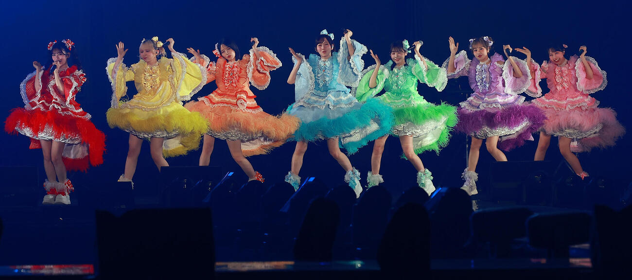 「CREATEs presents IDOL RUNWAY COLLECTION 2026 Supported by TGC」に登場したFRUITS ZIPPER（撮影・野上伸悟）