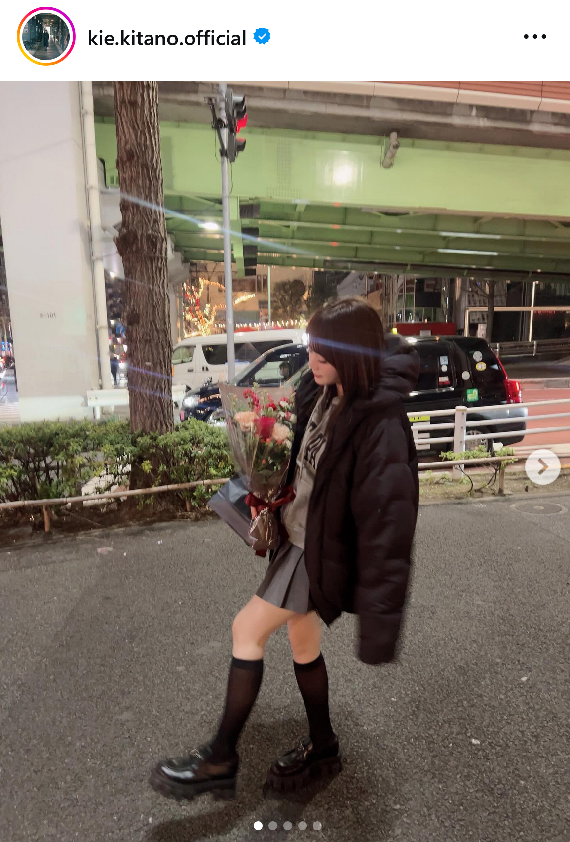 北乃きいのインスタグラムから