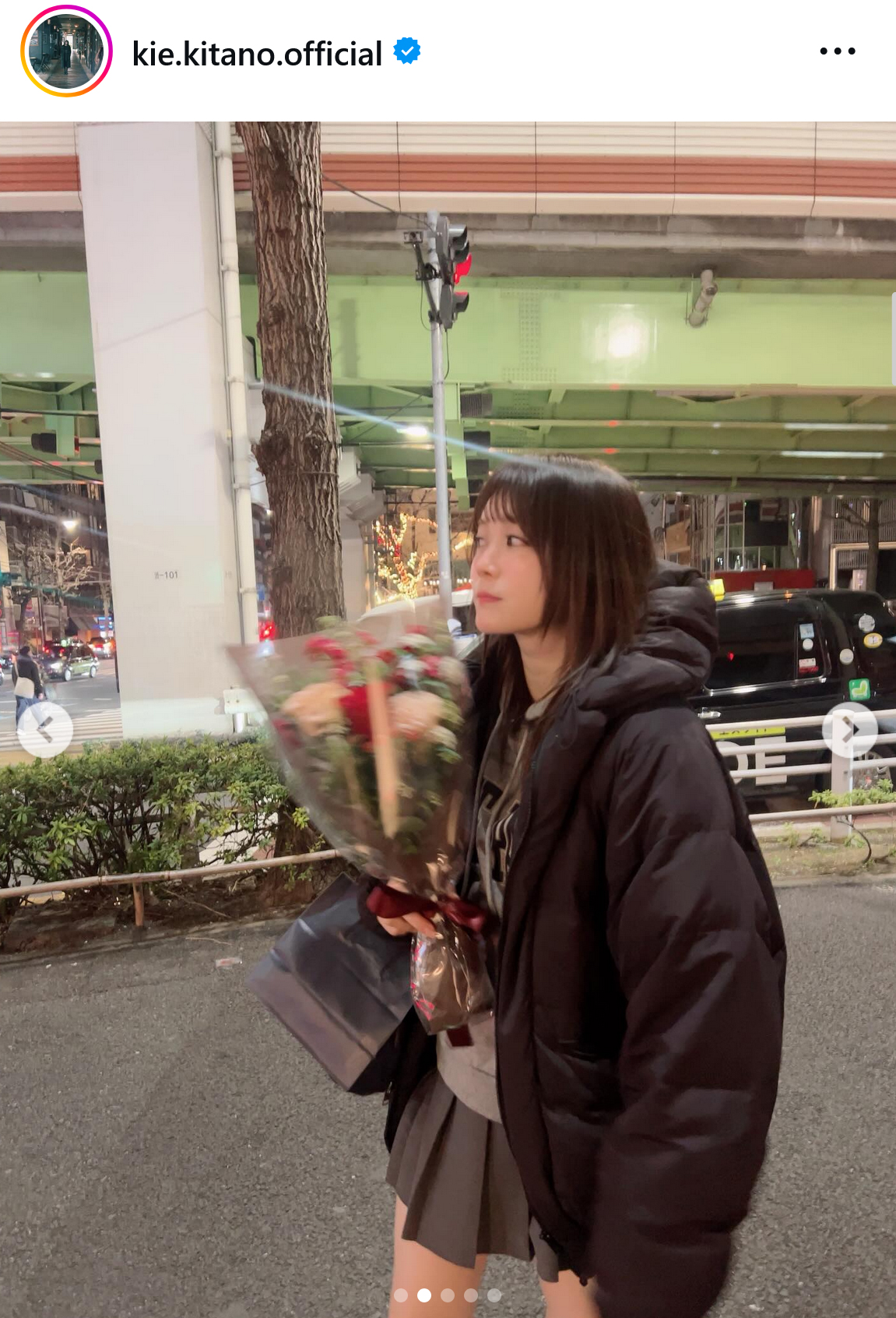 北乃きいのインスタグラムから