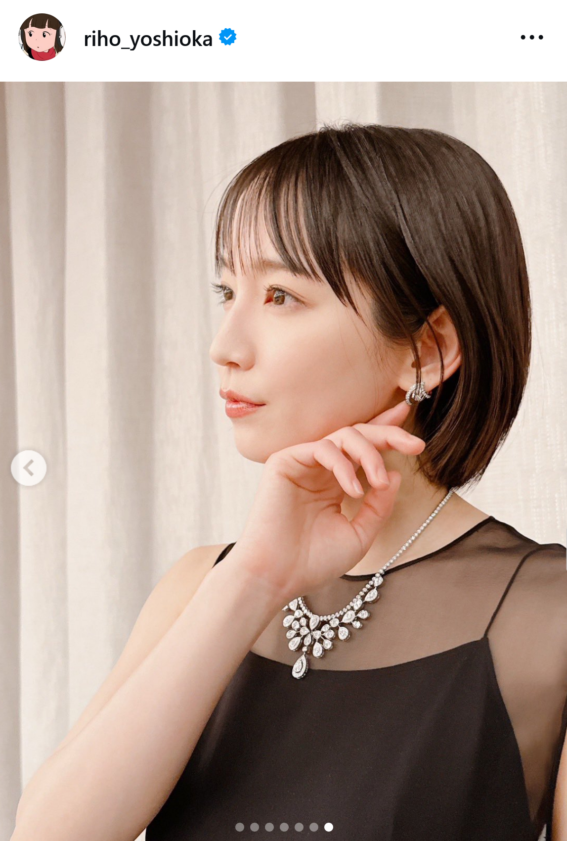 吉岡里帆のインスタグラムから