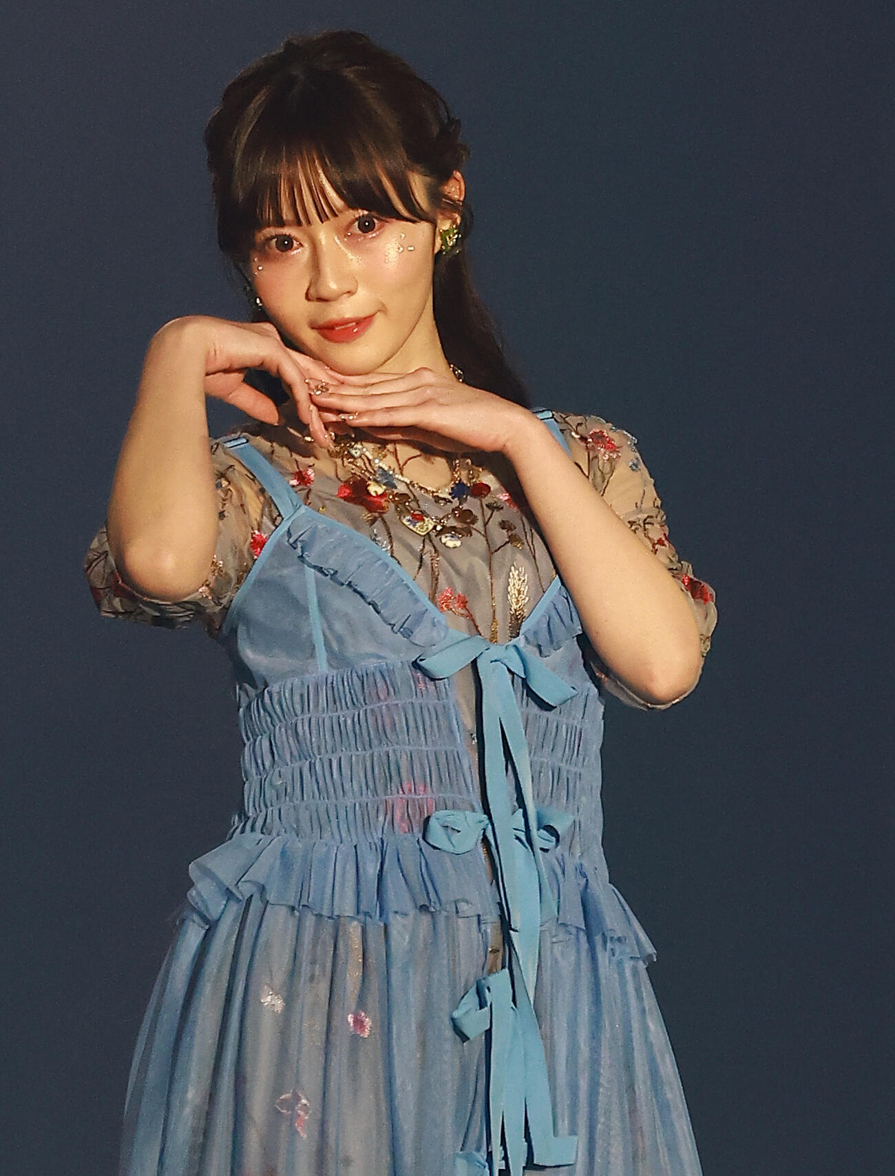 「CREATEs presents IDOL RUNWAY COLLECTION 2026 Supported by TGC」に登場したJamsCollectionの水瀬さらら（撮影・野上伸悟）