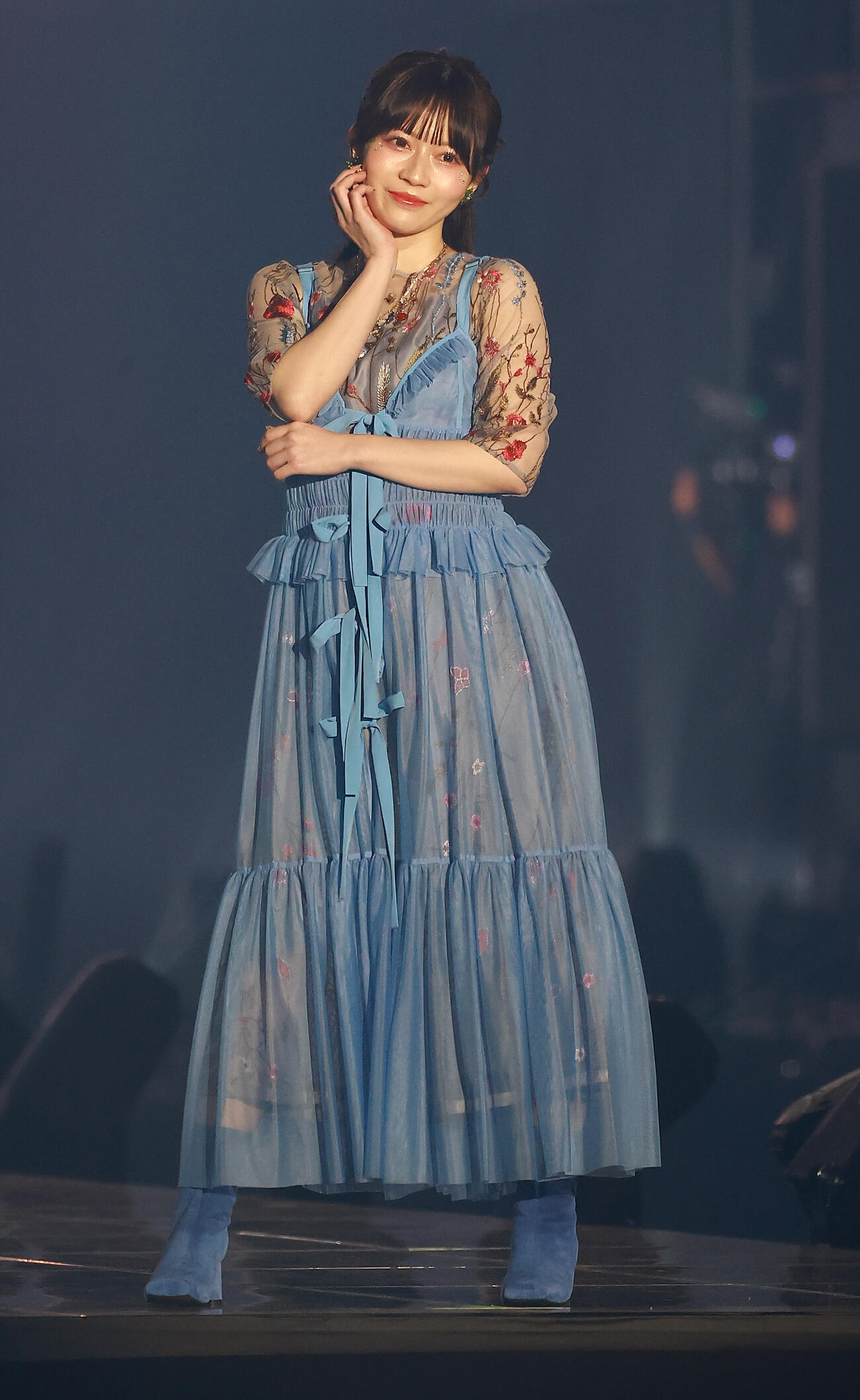 「CREATEs presents IDOL RUNWAY COLLECTION 2026 Supported by TGC」に登場したJamsCollectionの水瀬さらら（撮影・野上伸悟）