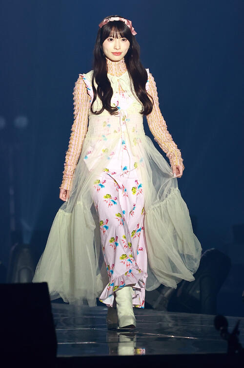 「CREATEs presents IDOL RUNWAY COLLECTION 2026 Supported by TGC」に登場したlog youの久保怜音（撮影・野上伸悟）