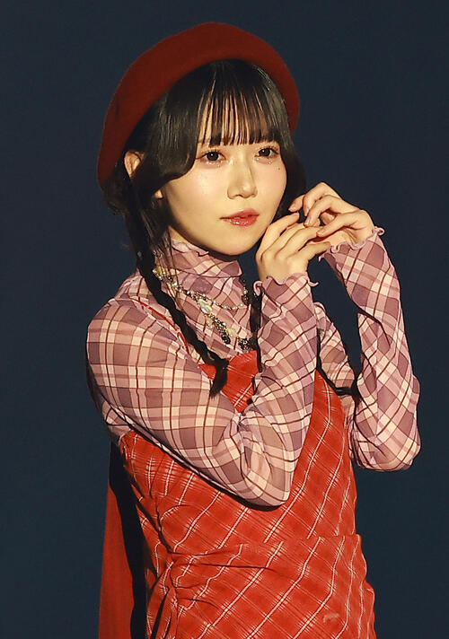 「CREATEs presents IDOL RUNWAY COLLECTION 2026 Supported by TGC」に登場したドラマチックレコードの新居歩美（撮影・野上伸悟）