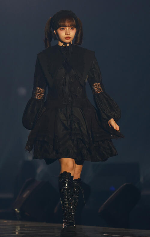 「CREATEs presents IDOL RUNWAY COLLECTION 2026 Supported by TGC」に登場したCANDY TUNEの南なつ（撮影・野上伸悟）