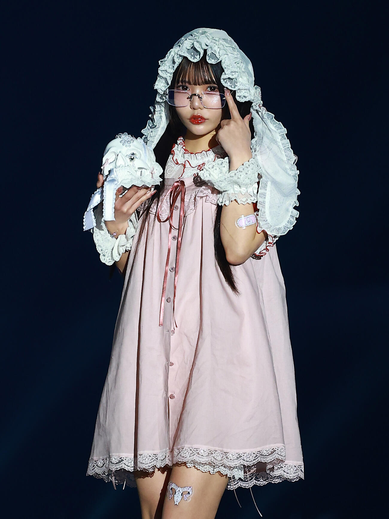 「CREATEs presents IDOL RUNWAY COLLECTION 2026 Supported by TGC」に登場したJamsCollectionの津代美月（撮影・野上伸悟）