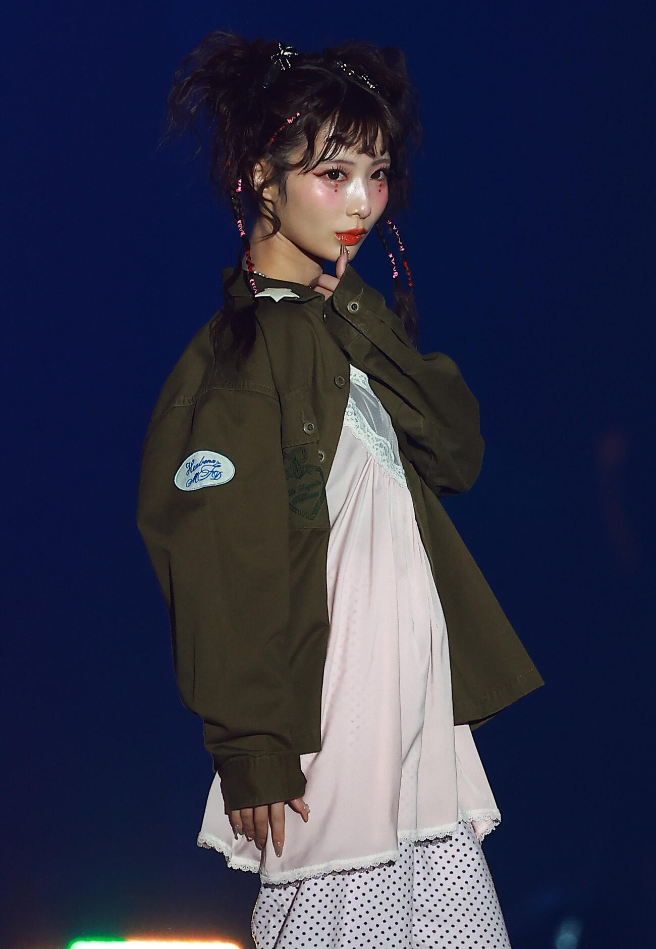 「CREATEs presents IDOL RUNWAY COLLECTION 2026 Supported by TGC」に登場したfav meの澪川舞香（撮影・野上伸悟）