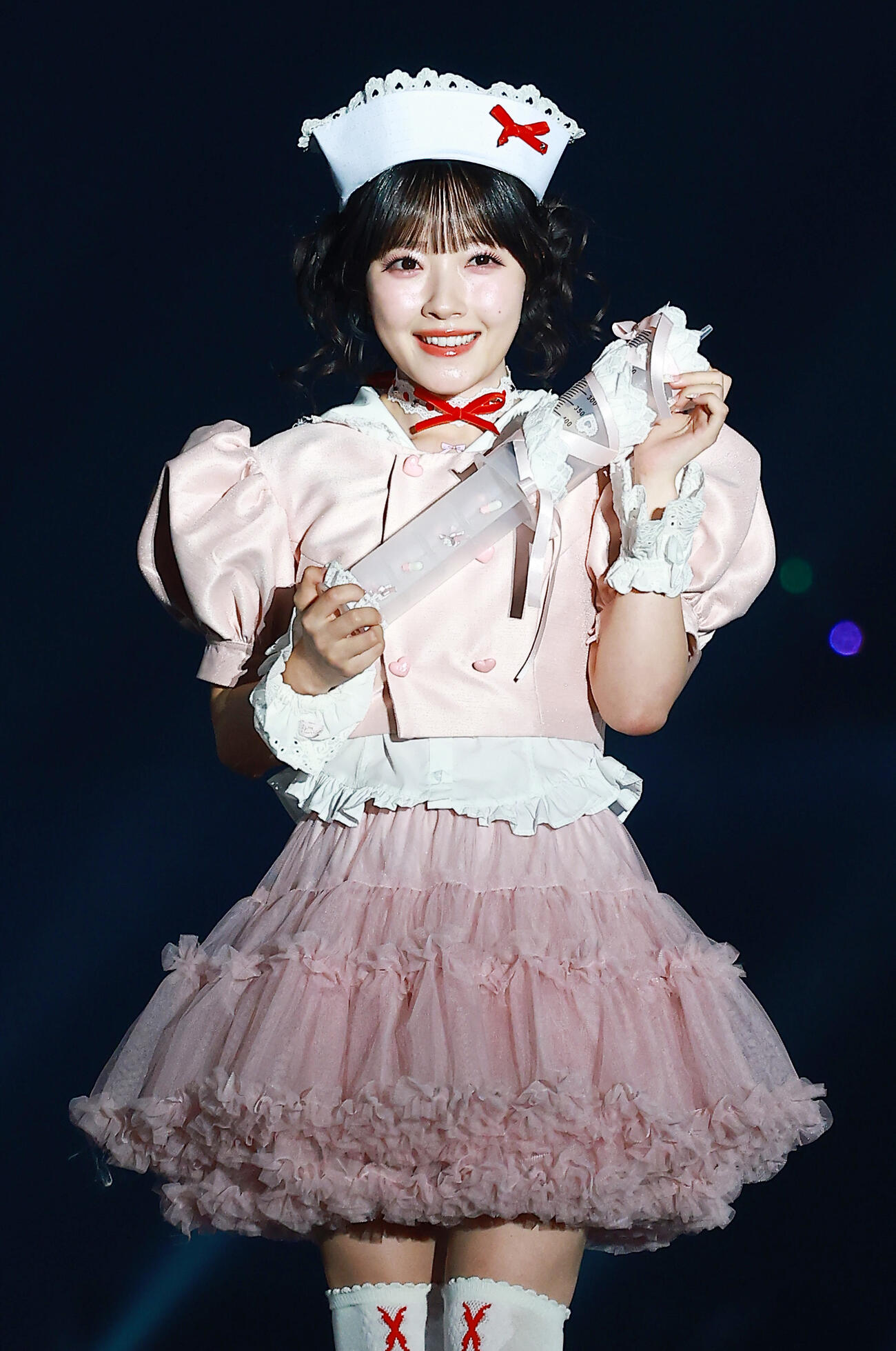 「CREATEs presents IDOL RUNWAY COLLECTION 2026 Supported by TGC」に登場したCUTIE STREETの川本笑瑠（撮影・野上伸悟）