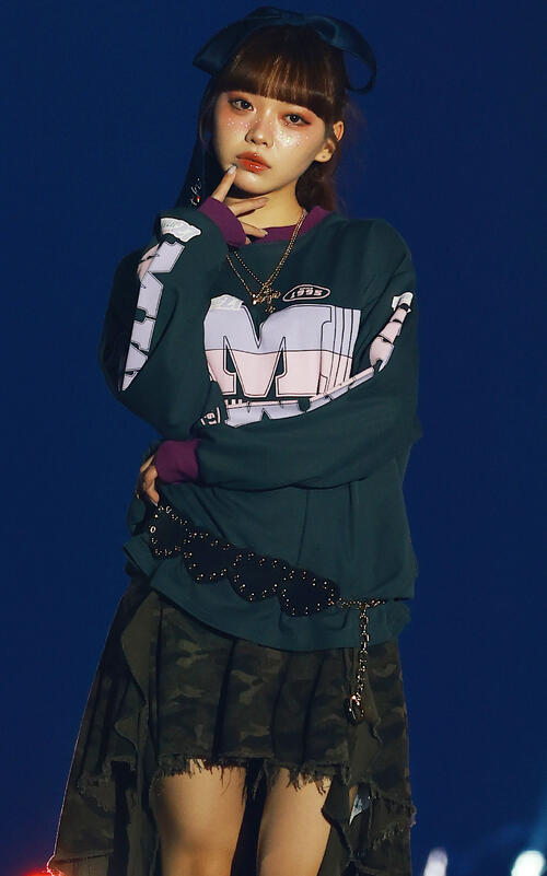 「CREATEs presents IDOL RUNWAY COLLECTION 2026 Supported by TGC」に登場した高嶺のなでしこの籾山ひめり（撮影・野上伸悟）