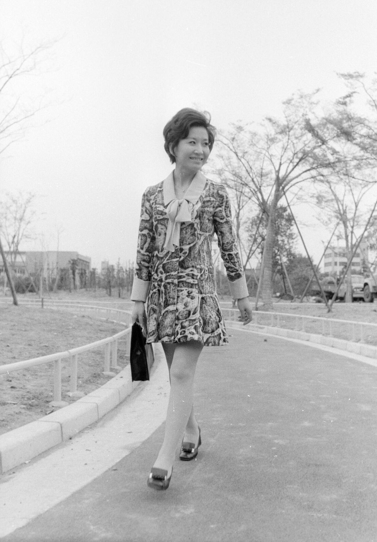 池田昌子さん(1971年撮影)