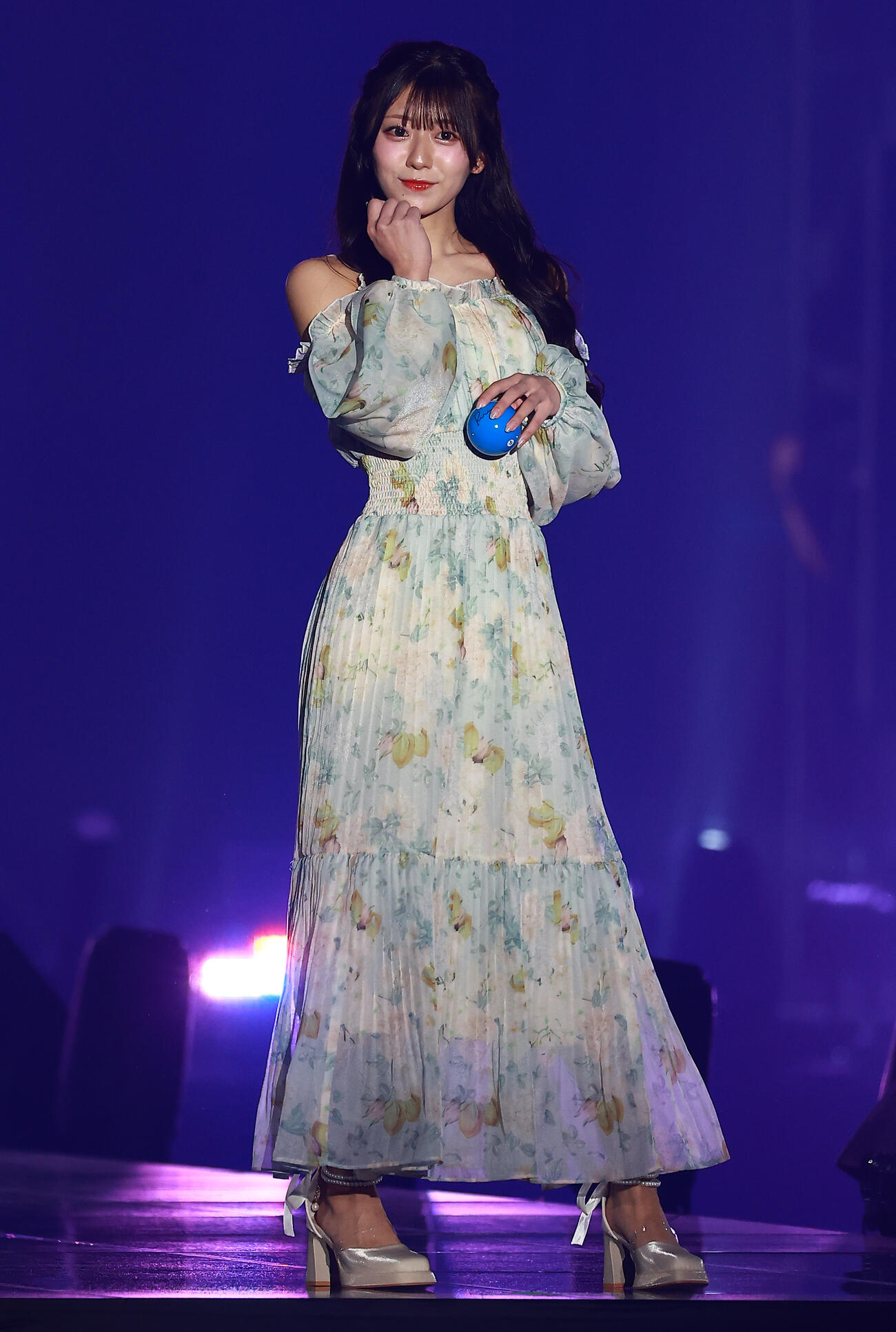 「CREATEs presents IDOL RUNWAY COLLECTION 2026 Supported by TGC」に登場した≒JOYの大信田美月（撮影・野上伸悟）