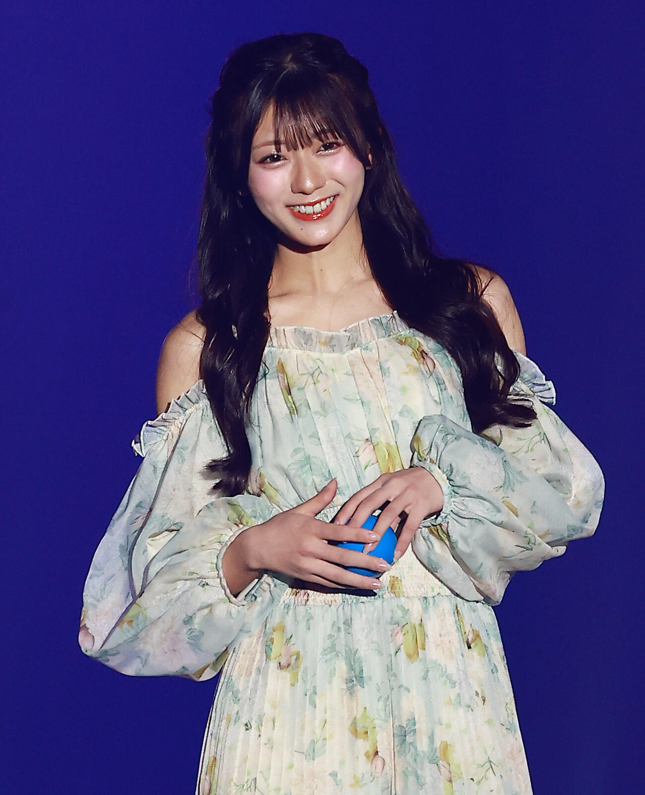 「CREATEs presents IDOL RUNWAY COLLECTION 2026 Supported by TGC」に登場した≒JOYの大信田美月（撮影・野上伸悟）