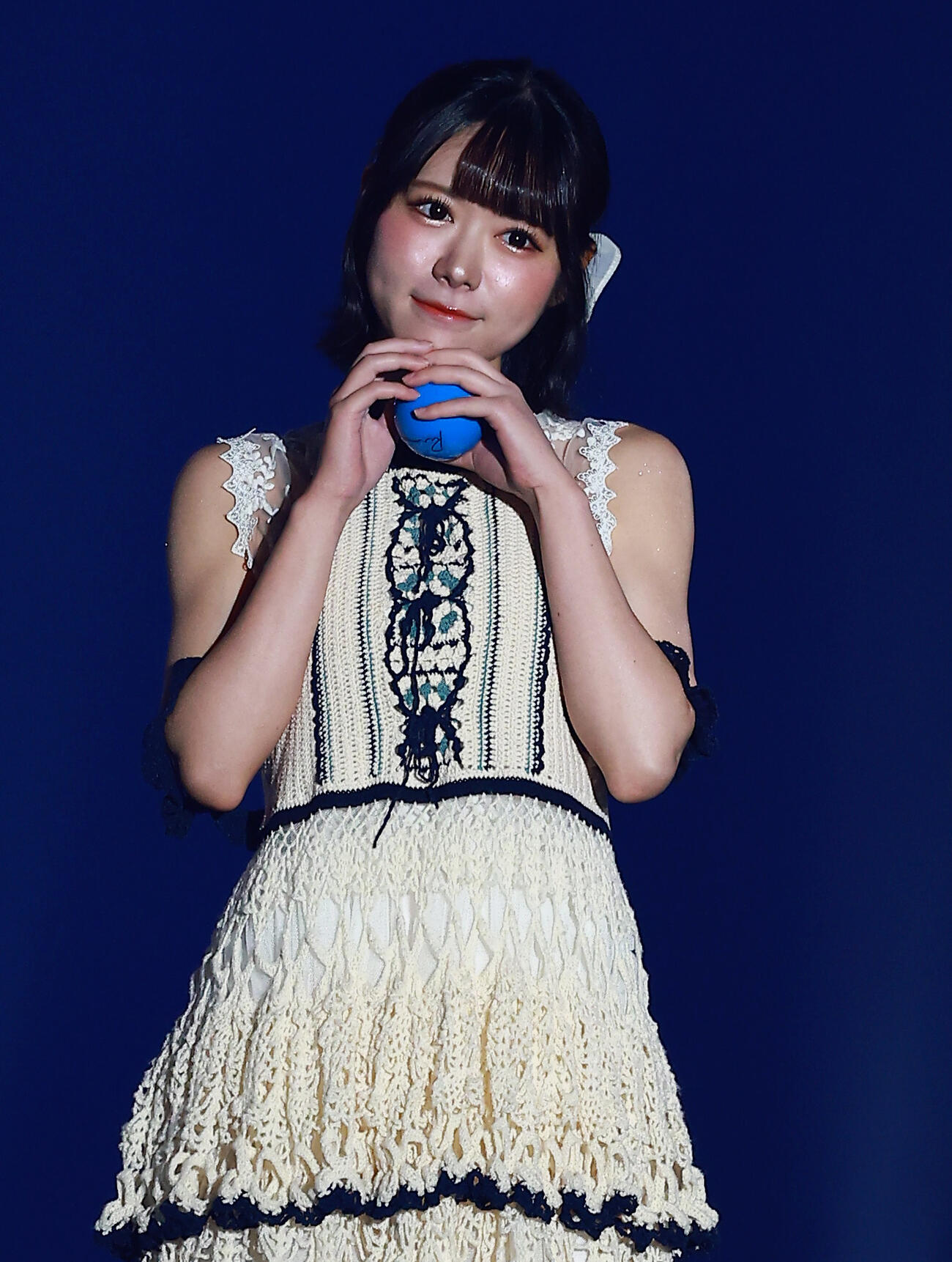 「CREATEs presents IDOL RUNWAY COLLECTION 2026 Supported by TGC」に登場した≒JOYの大西葵（撮影・野上伸悟）