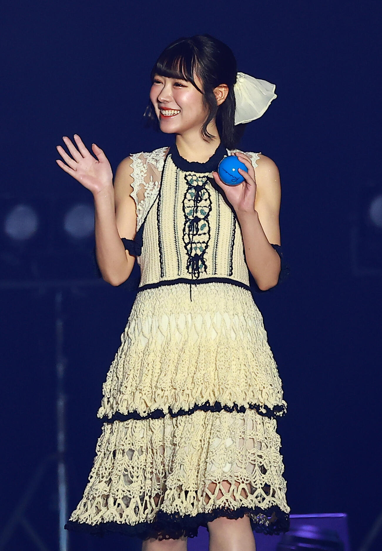 「CREATEs presents IDOL RUNWAY COLLECTION 2026 Supported by TGC」に登場した≒JOYの大西葵（撮影・野上伸悟）