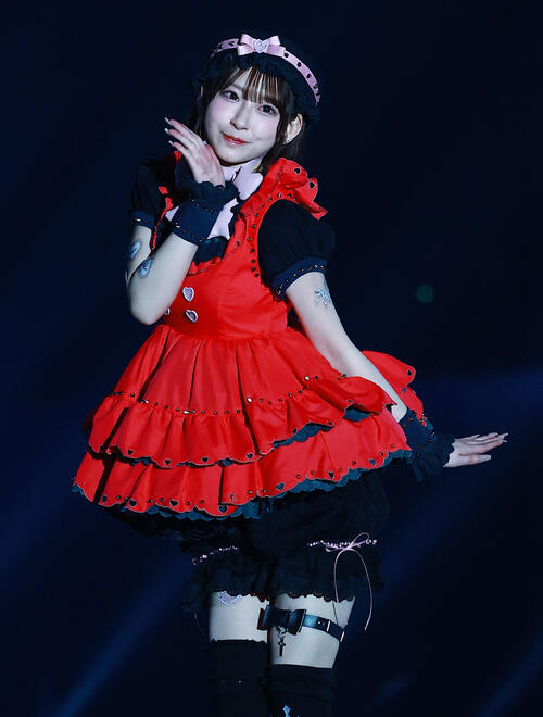 「CREATEs presents IDOL RUNWAY COLLECTION 2026 Supported by TGC」に登場したCUTIE STREETの桜庭遥花（撮影・野上伸悟）