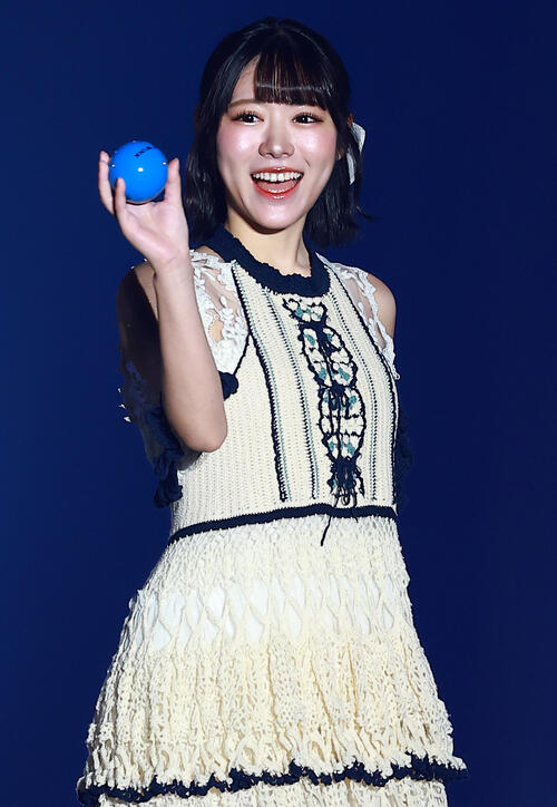 「CREATEs presents IDOL RUNWAY COLLECTION 2026 Supported by TGC」に登場した≒JOYの大西葵（撮影・野上伸悟）