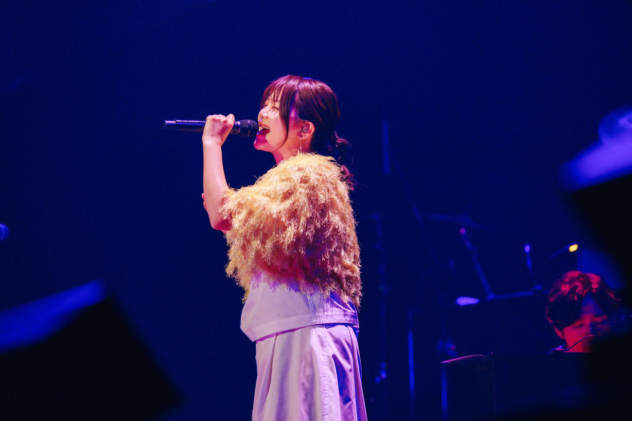 「超いきものがかりフェス　デビュー20周年だよ!!～ありがとうって伝えたくて～」を行ったいきものがかり（撮影：白重　聡一郎）