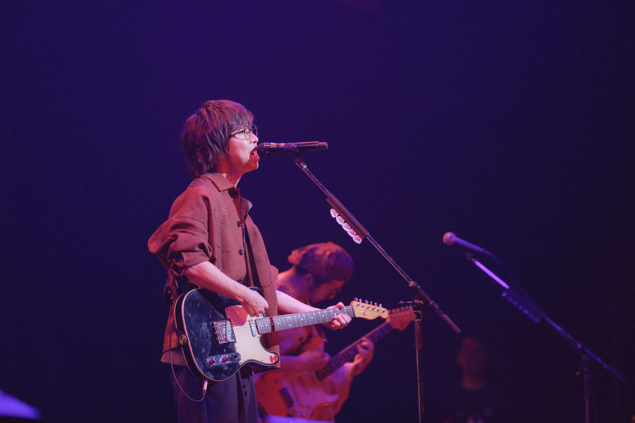 「超いきものがかりフェス　デビュー20周年だよ!!～ありがとうって伝えたくて～」に出演したwacci（撮影：白重　聡一郎）