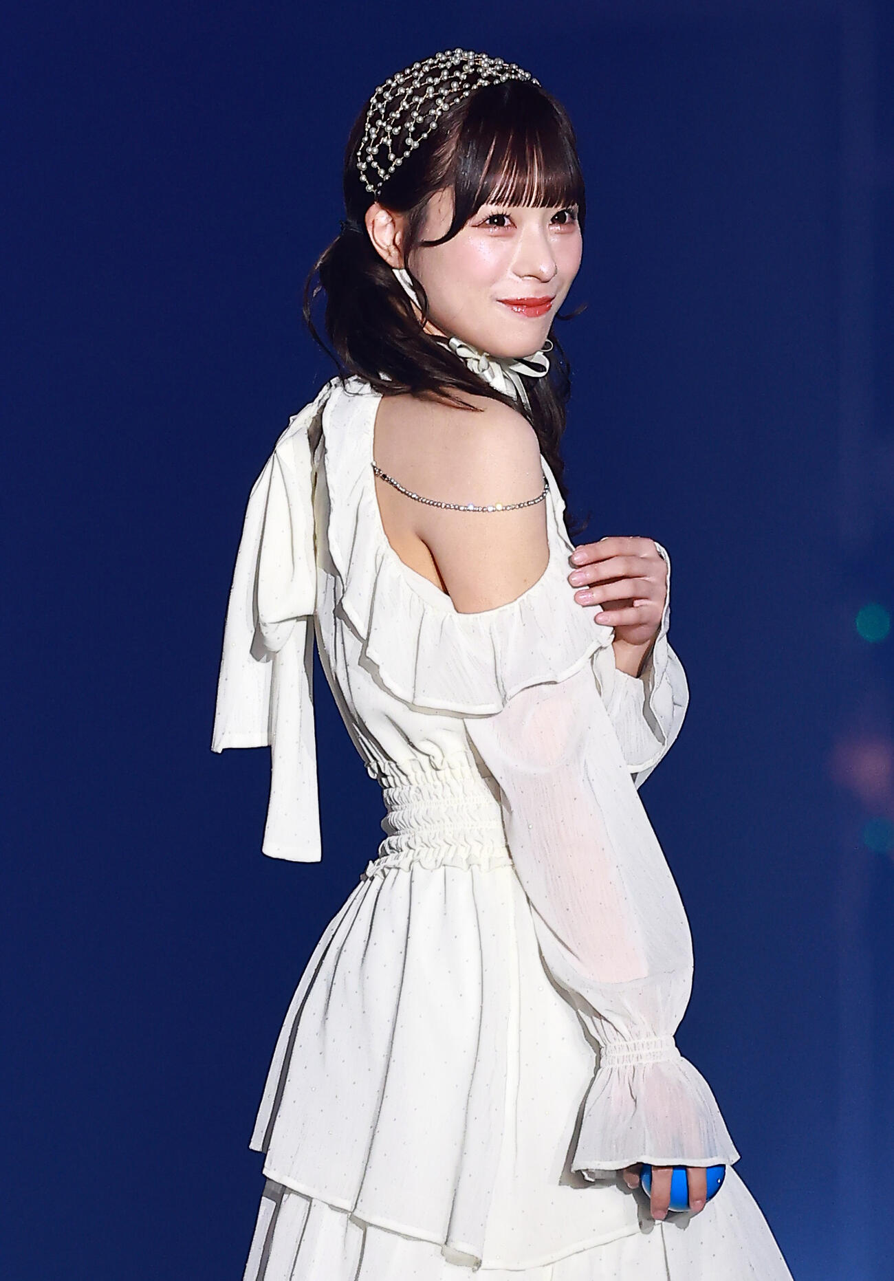 「CREATEs presents IDOL RUNWAY COLLECTION 2026 Supported by TGC」に登場した≒JOYの髙橋舞（撮影・野上伸悟）