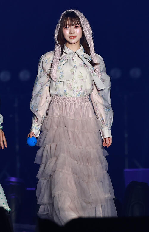「CREATEs presents IDOL RUNWAY COLLECTION 2026 Supported by TGC」に登場したCUTIE STREETの梅田みゆ（撮影・野上伸悟）