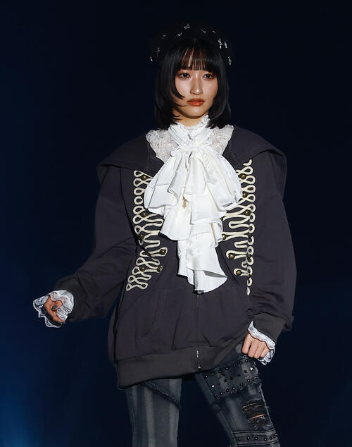 「CREATEs presents IDOL RUNWAY COLLECTION 2026 Supported by TGC」に登場したDevil ANTHEMの水野瞳（撮影・野上伸悟）