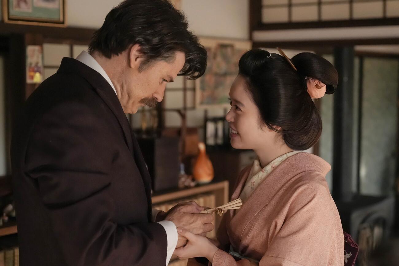 NHK連続テレビ小説「ばけばけ」の1場面（C）NHK