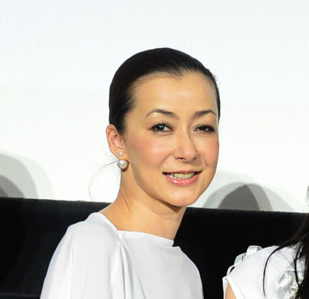 笑顔の桐島かれん（2015年2月撮影）