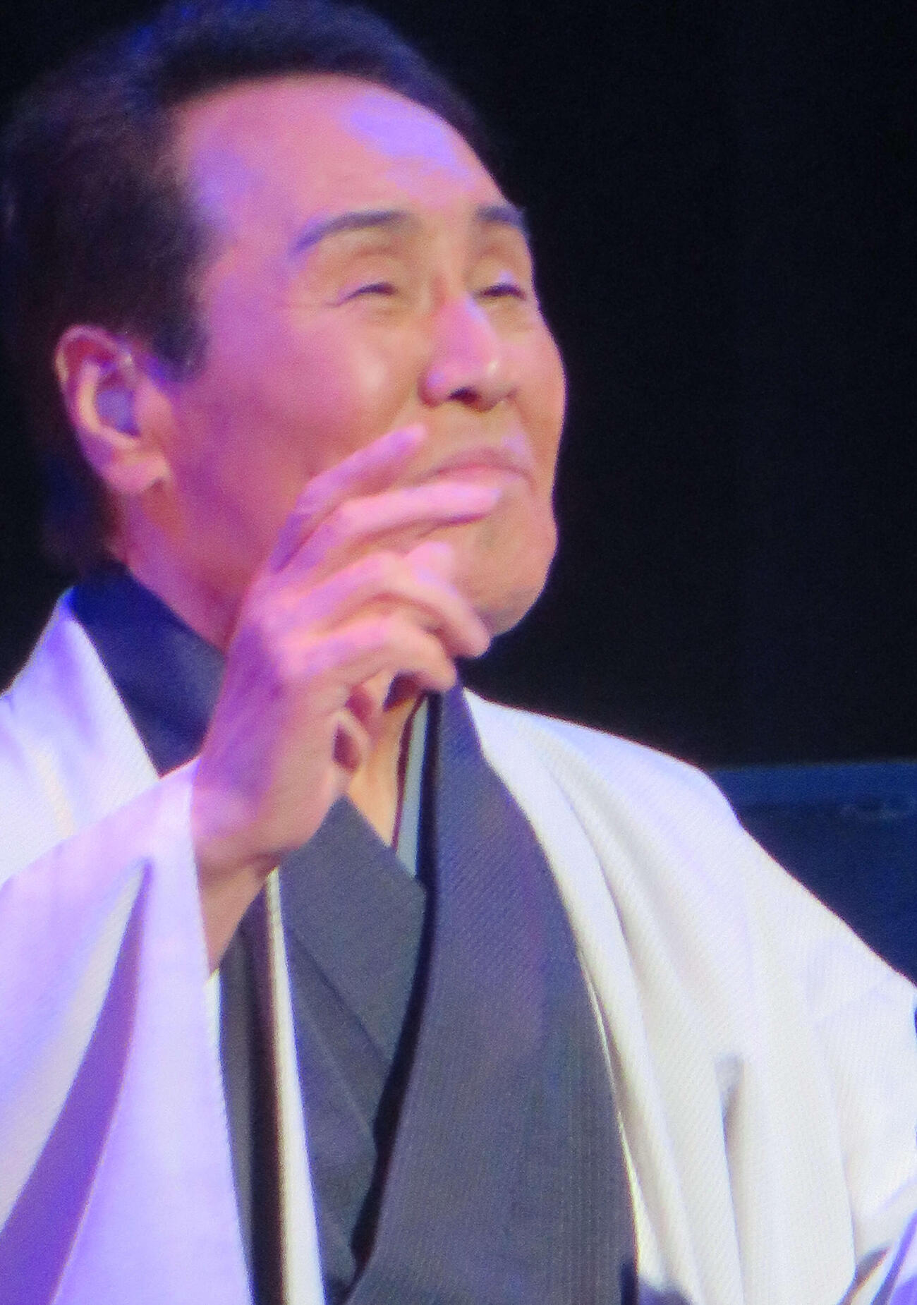 55周年記念コンサートを行った五木ひろし