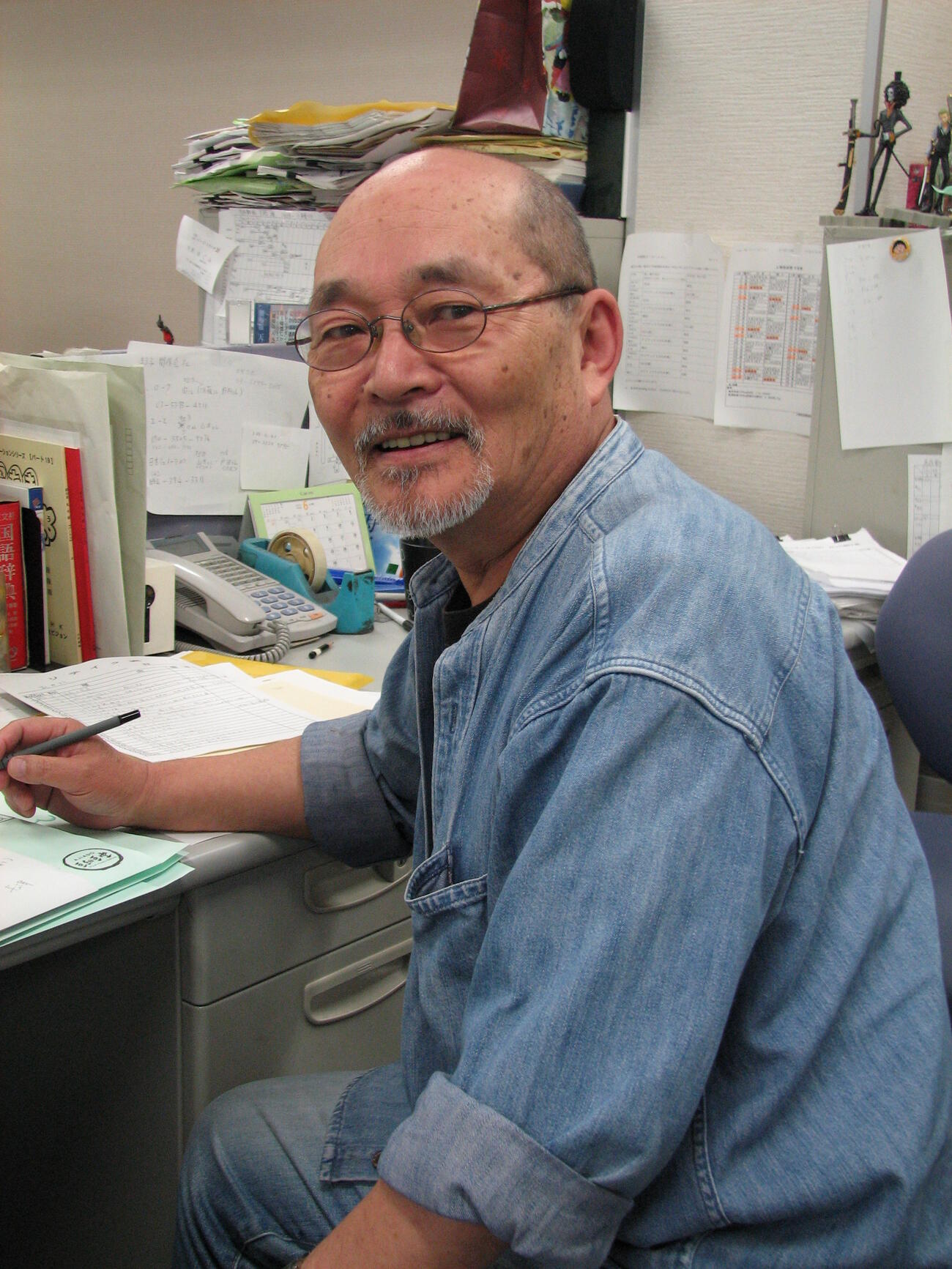 アニメ監督の芝山努さん
