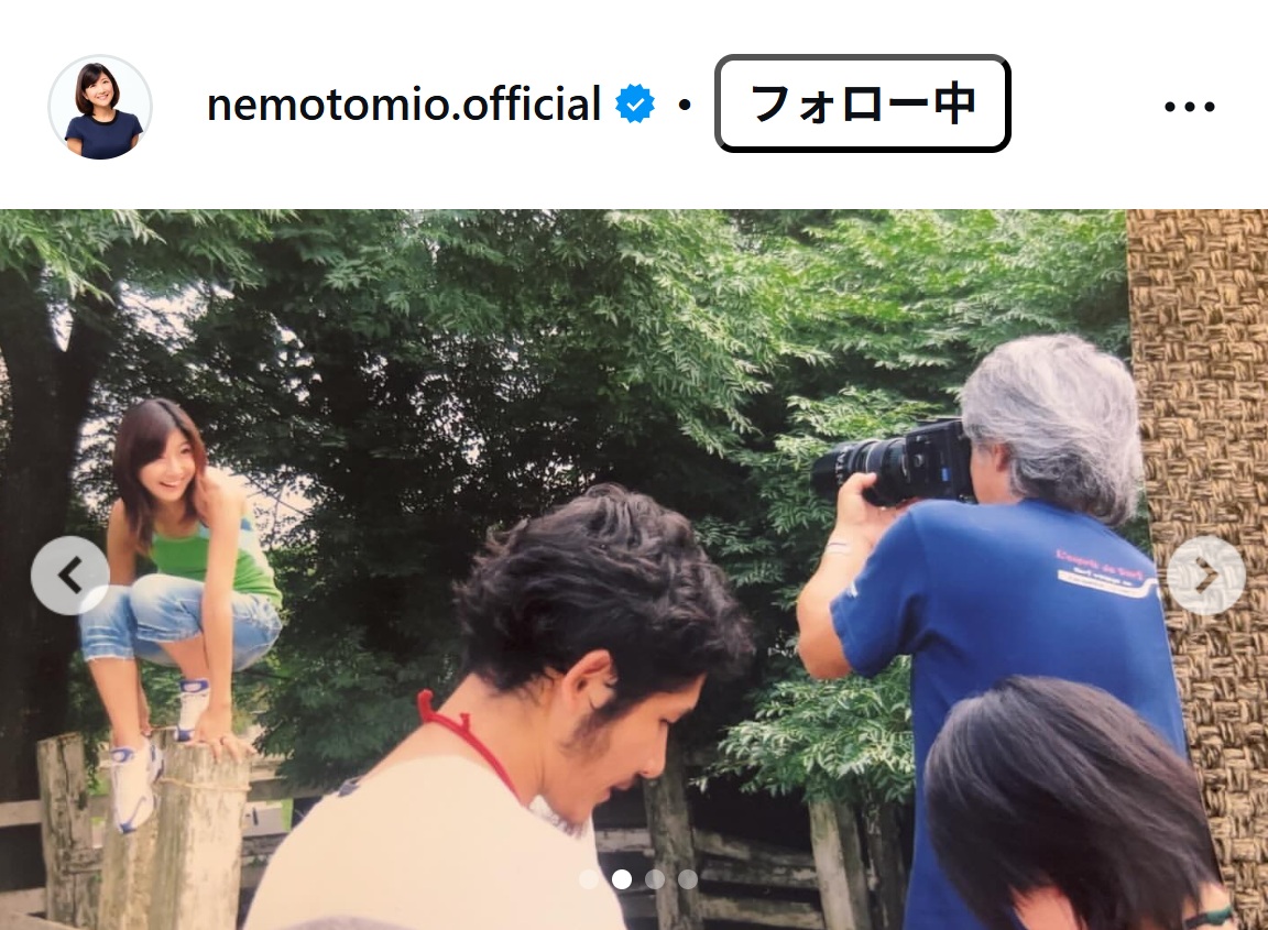 根本美緒アナのインスタグラムから