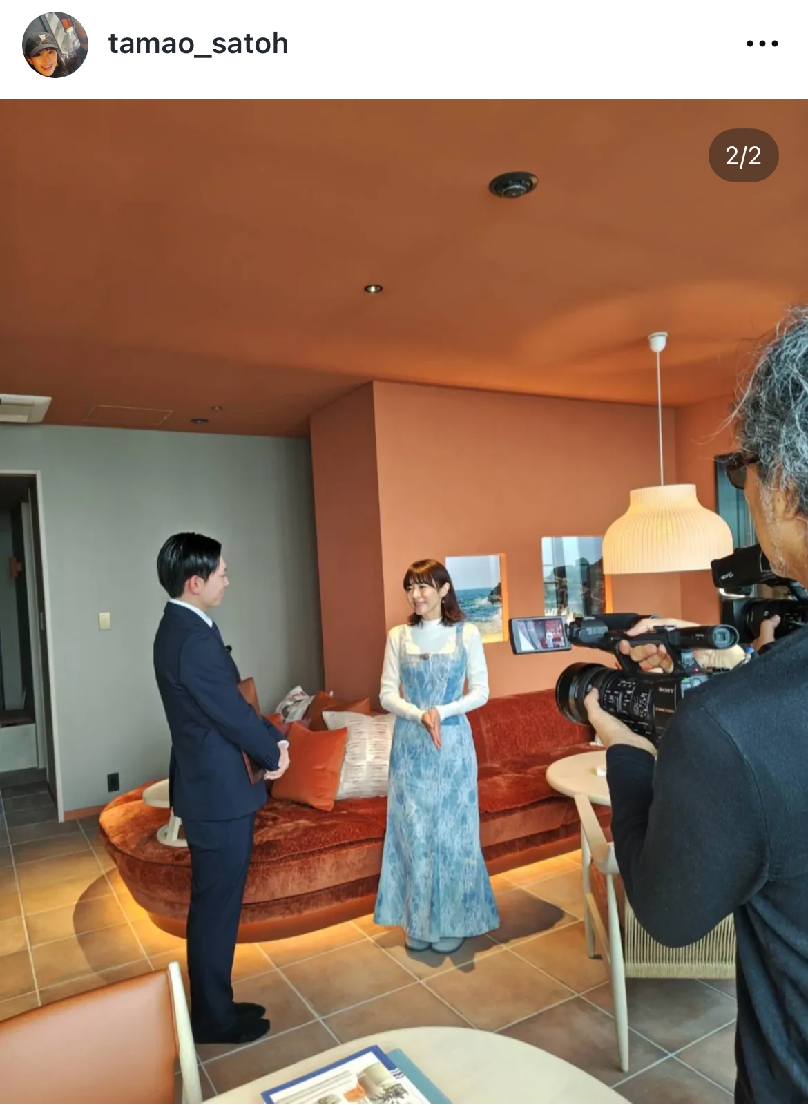 さとう珠緒のインスタグラムから