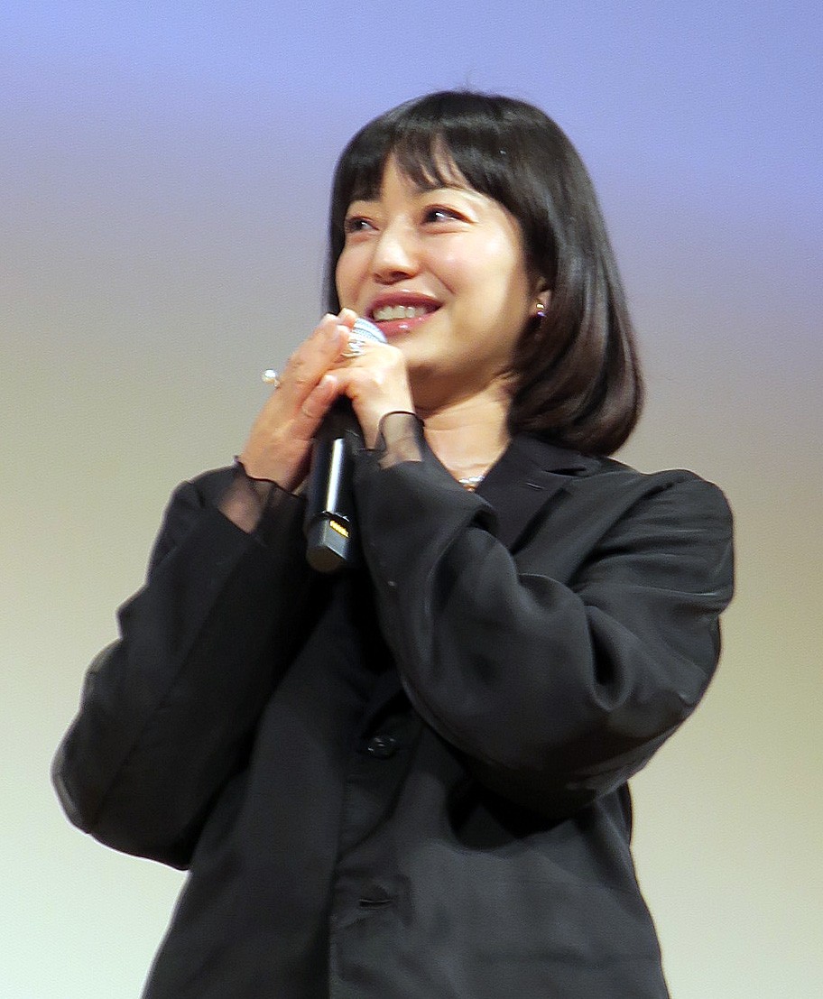 映画「90メートル」チャリティー上映会に登壇した菅野美穂