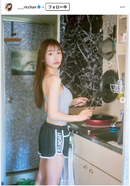 藍野りなのインスタグラムから