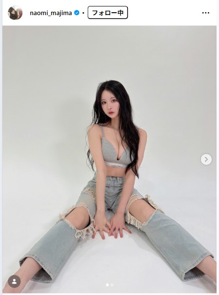 真島なおみのインスタグラムから