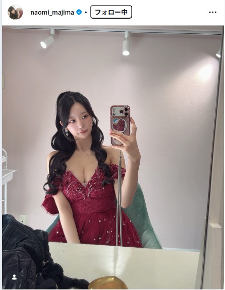真島なおみのインスタグラムから