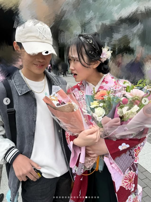 奥村梨穂のインスタグラムから
