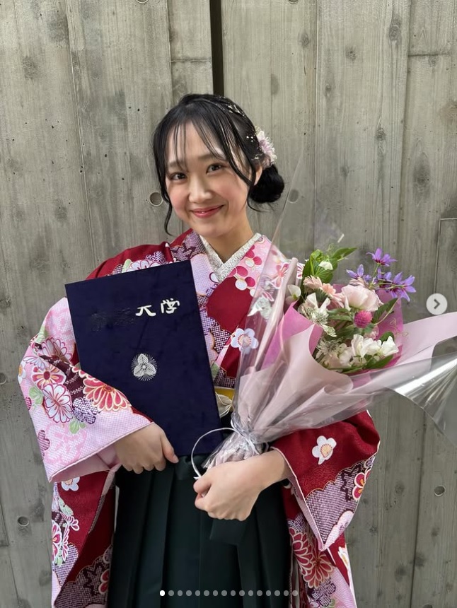 奥村梨穂のインスタグラムから