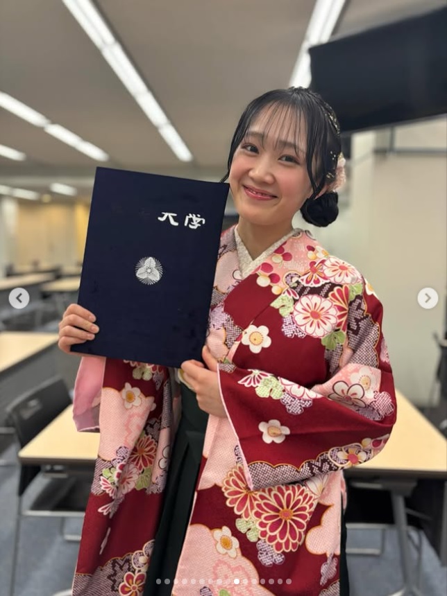 奥村梨穂のインスタグラムから