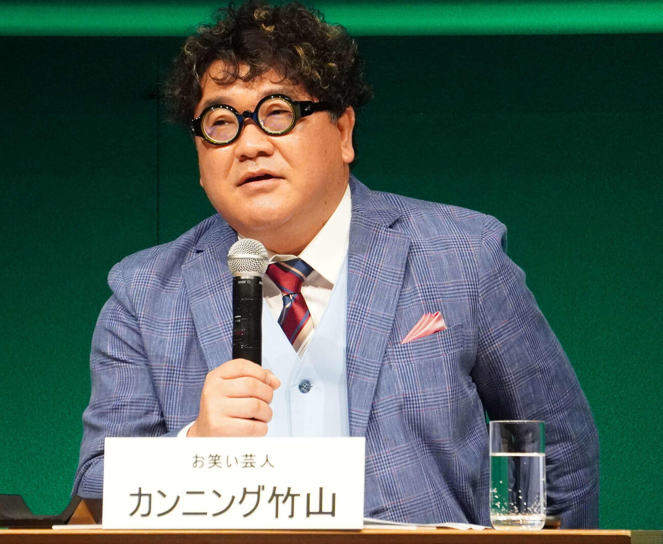 カンニング竹山（21年5月撮影）