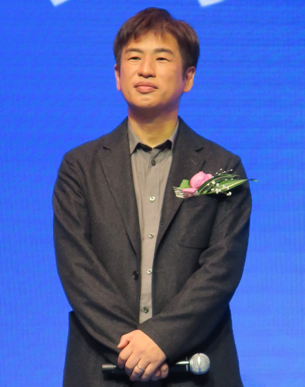 「POPOPOサービス発表会」に登場した川上量生氏