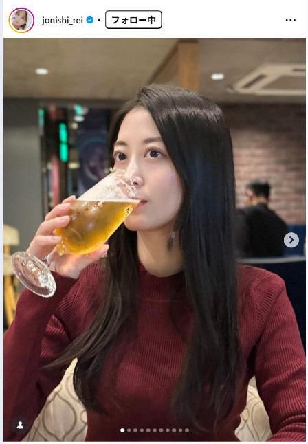 上西怜のインスタグラムから