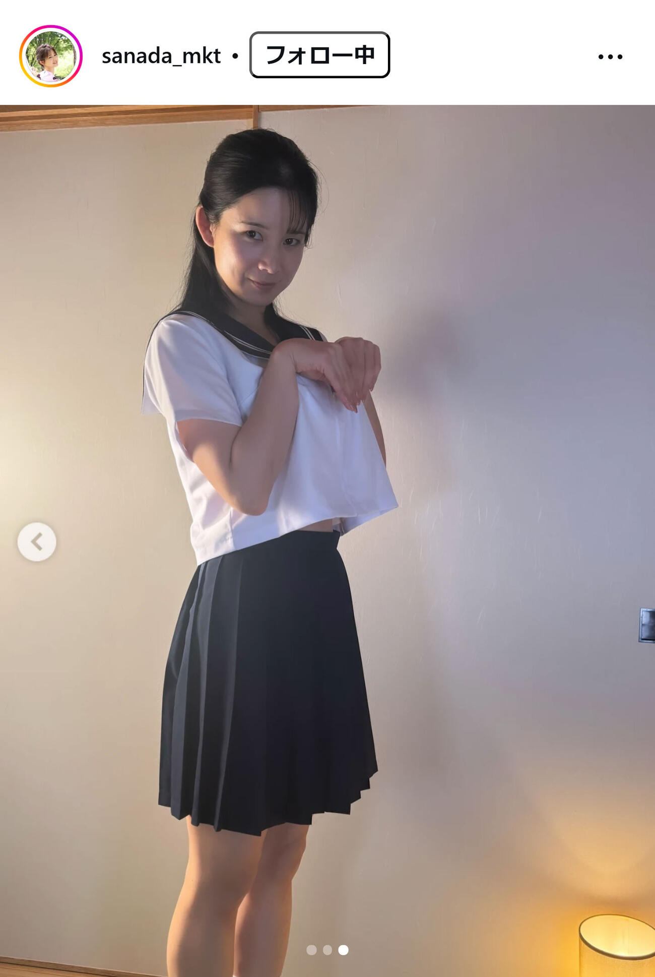 真田まことのインスタグラムから