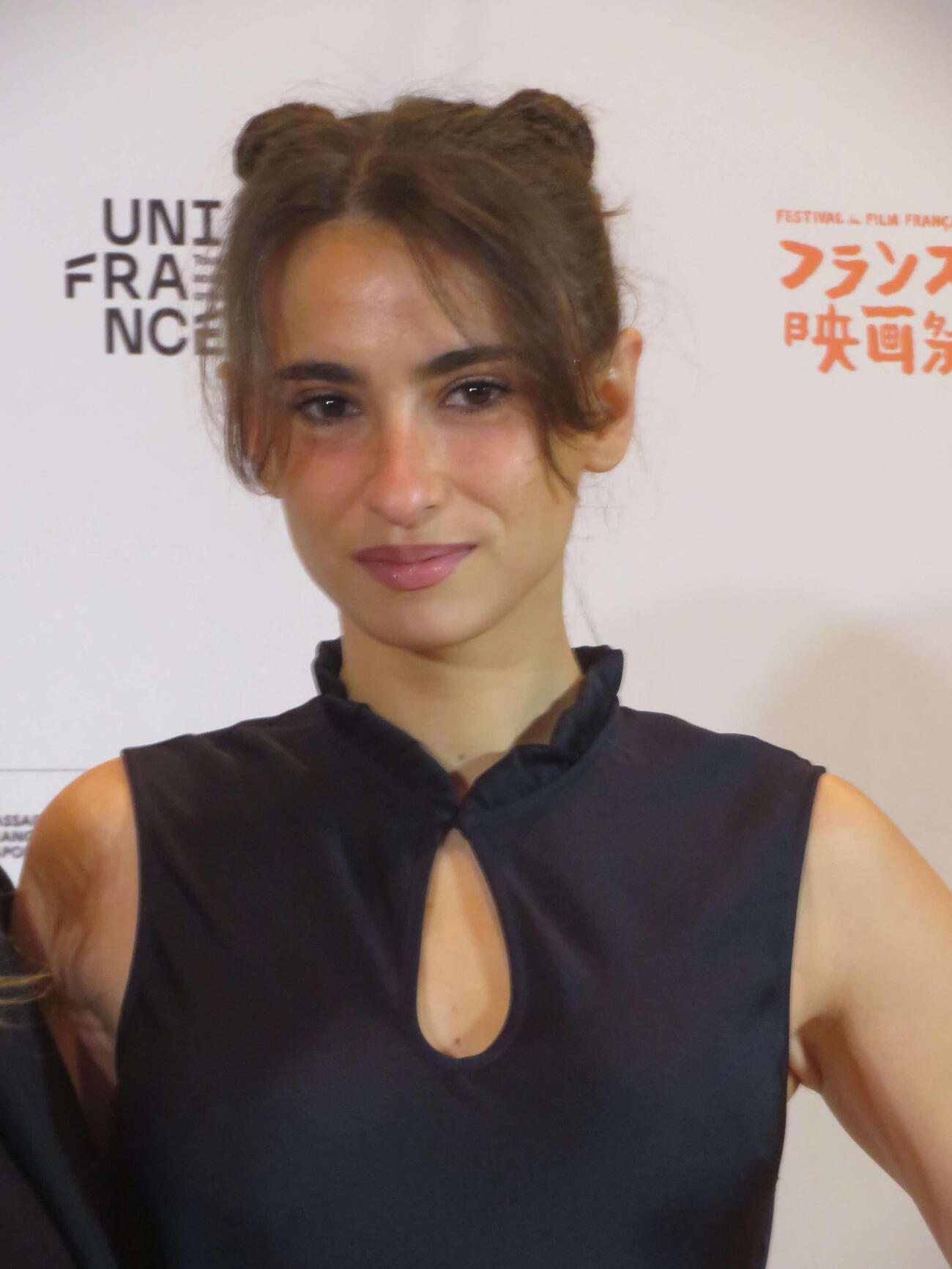 「フランス映画祭2026」フォトコールに参加したタイス・アレッサンドラン（撮影・川田和博）