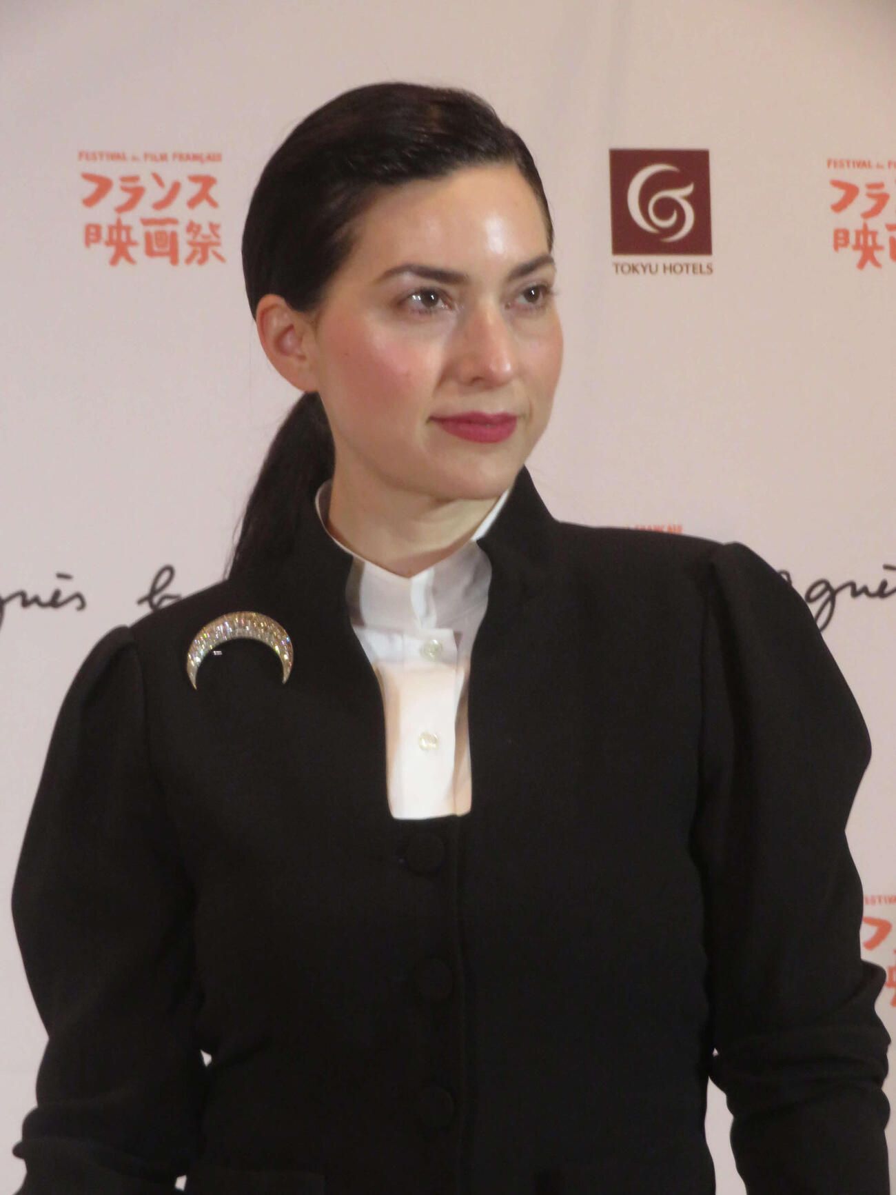 「フランス映画祭2026」フォトコールに参加したレベッカ・ズロトウスキ監督（撮影・川田和博）