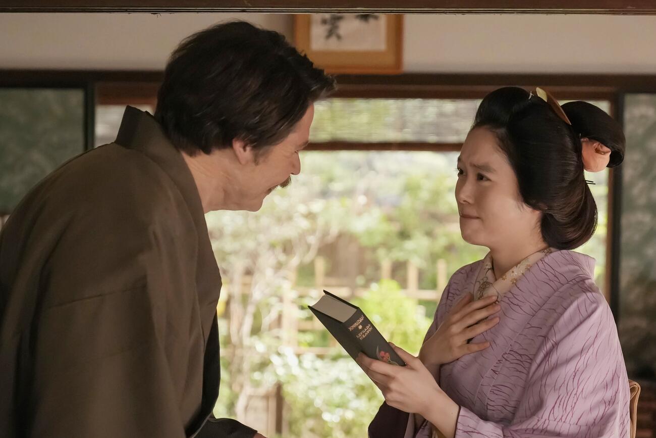NHK連続テレビ小説「ばけばけ」の1場面（C）NHK