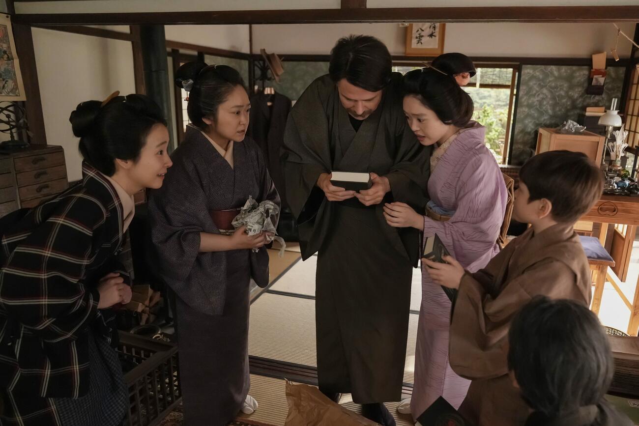 NHK連続テレビ小説「ばけばけ」の1場面（C）NHK