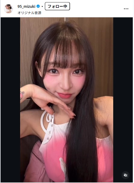 リンシャンのインスタグラムから